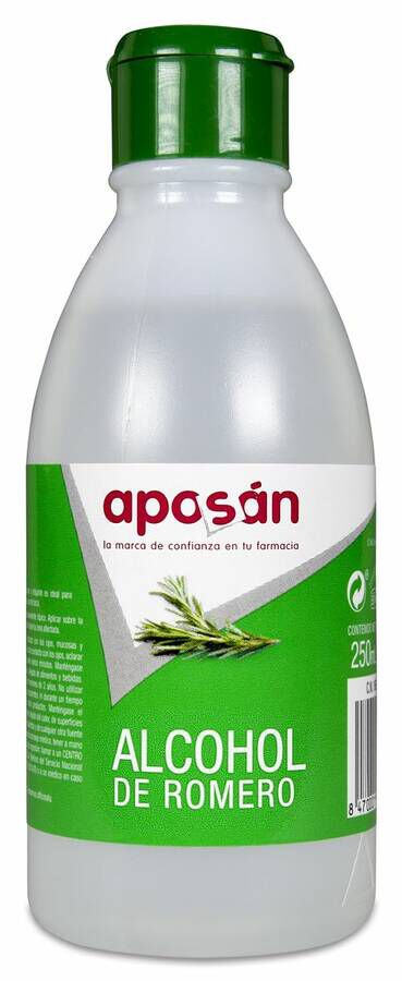 Aposán Alcohol de Romero, 250 ml