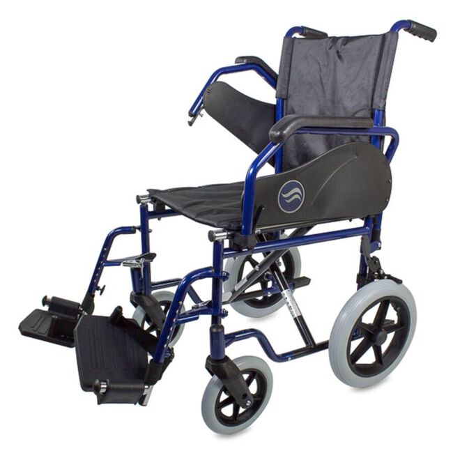 Breezy 90 Silla de Ruedas 42 cm Rueda Pequeña Azul, 1 Unidad