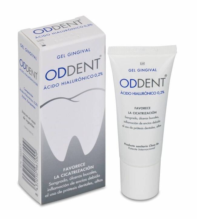 Oddent Ac Hialurónico Gel Gingival, 20 ml