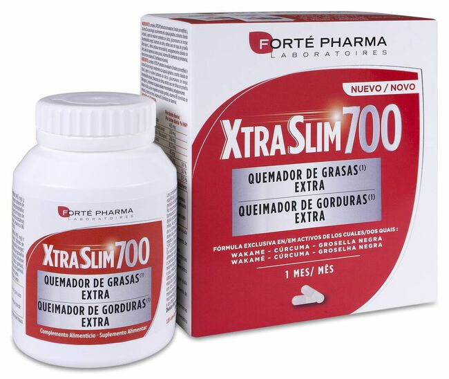 Forté Pharma XtraSlim 700 Quemador de Grasas, 120 Uds