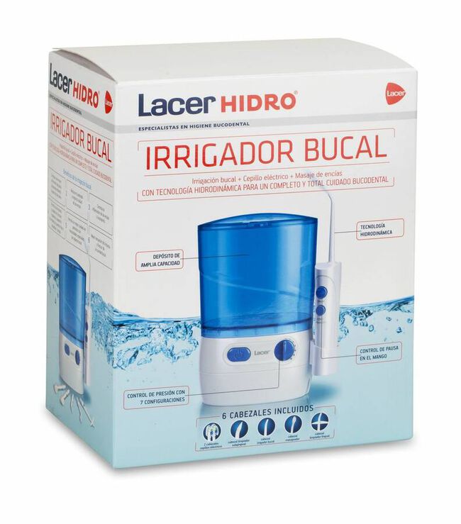 Lacer Hidro Irrigador Bucal Eléctrico, 1 Ud