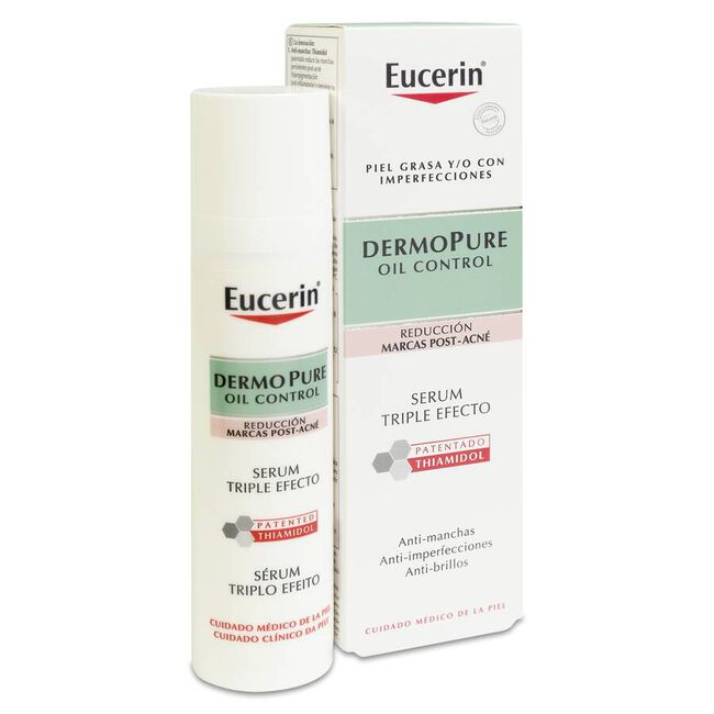 Eucerin DermoPure Oil Control Serum Triple Efecto, 40 ml