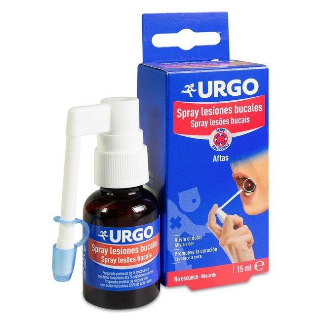 Urgo Spray Lesiones Bucales, 15 ml