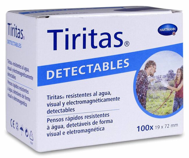 Tiritas Profesionales Azules, 100 Uds