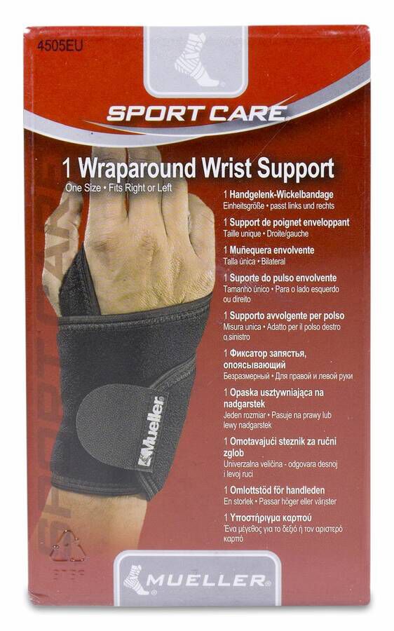 Mueller Muñequera Ajustable Talla Única, 1 Ud