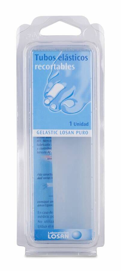 Gelastic Tubos Elásticos Recortables 100% Gel, Talla L, 18 mm, 1 Ud
