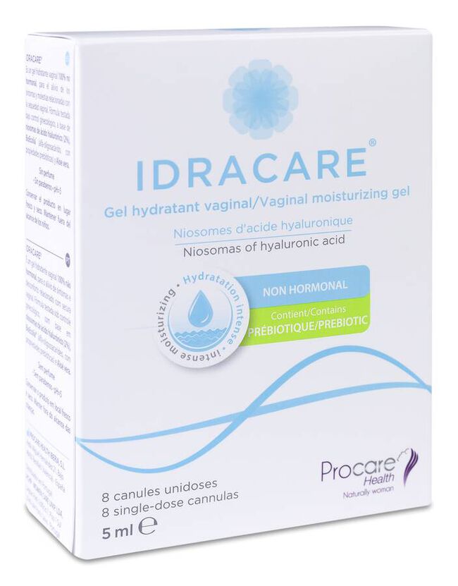 Procare Health Idracare Gel Vaginal, 8 cánulas 5 ml