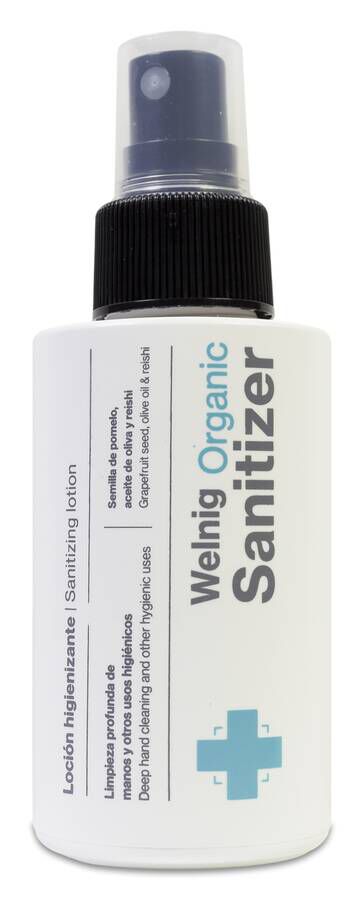 Welnig Organic Loción Hidroalcohólica de Manos, 100 ml
