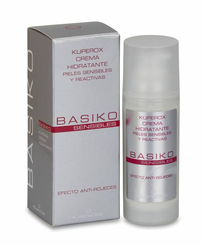 Basiko Kuperox Crema Hidratante Piel Sensible, 50 ml