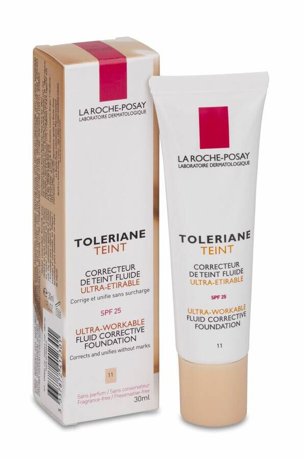 La Roche-Posay Toleriane Teint Fluido Nº 11 Beige Claro, 30 ml
