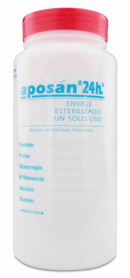 Aposán Envase Estéril 24 h 1,5 Litros, 1 Ud