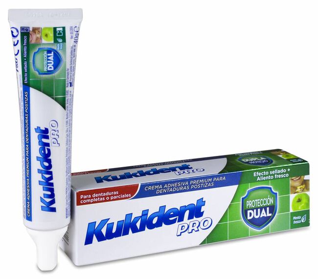 Kukident Pro Crema Adhesiva Premium para Dentadura Postiza, 40 g