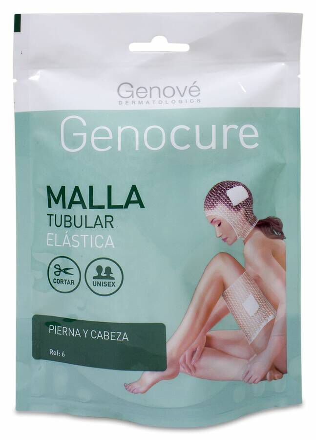 Genové Genocure Malla Tubular Elástica Piernas y Cabeza Ref.6, 1 Unidad