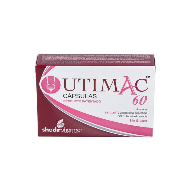 Shedir Pharma Utimac 60, 12 cápsulas