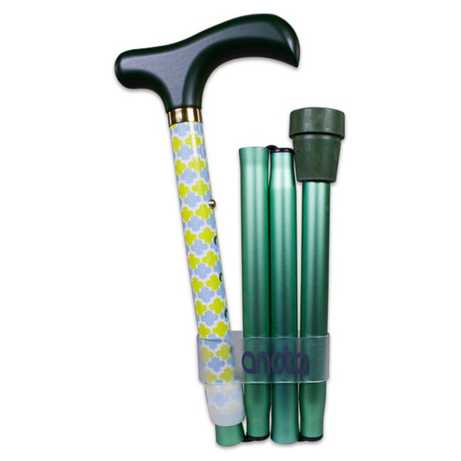 Prim Luxury Muletilla Plegable Aluminio Perla Saten Manzana 600083, 1 Unidad