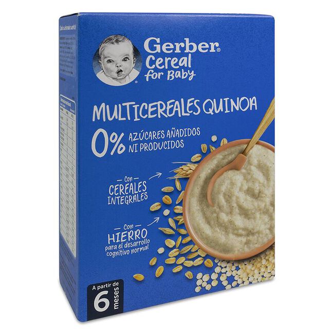 Gerber Papilla Multicereales con Quinoa, 270 g