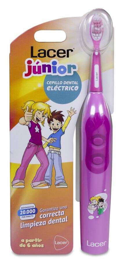 Lacer Cepillo Dental Eléctrico Junior, 1 Unidad
