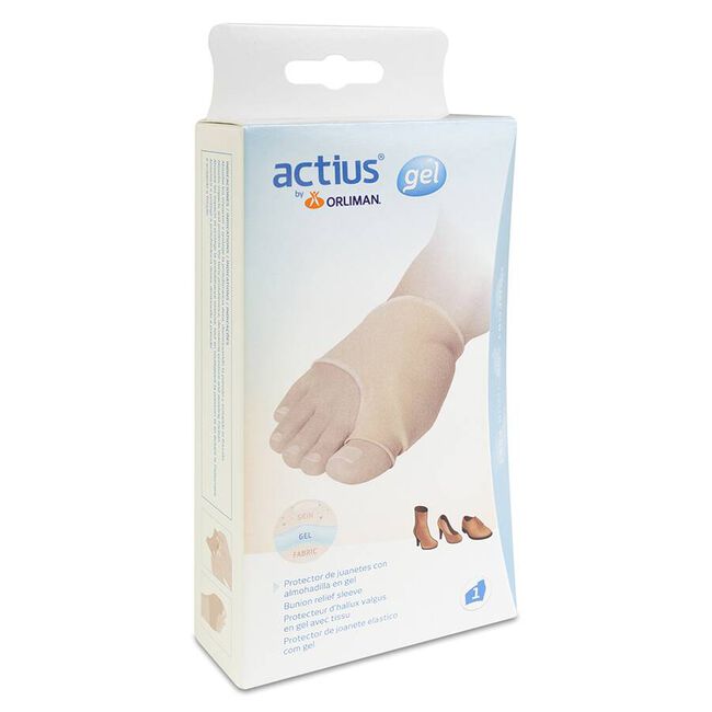 Orliman FEETPAD Protector de Juanetes con Almohadilla en Gel ACP912 Talla L, 1 Unidad