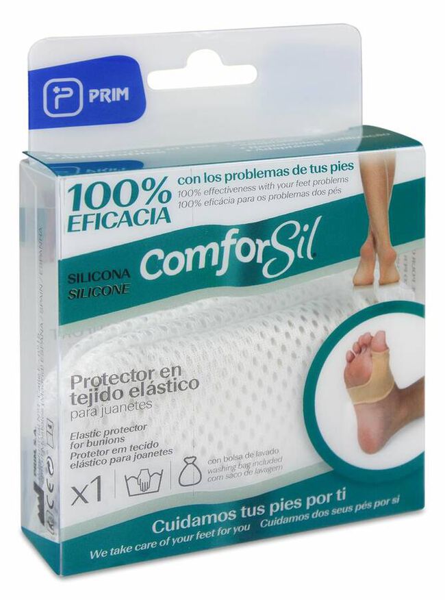 Comforsil Protector en Tejido Elástico para Juanetes Talla S, 1 Ud