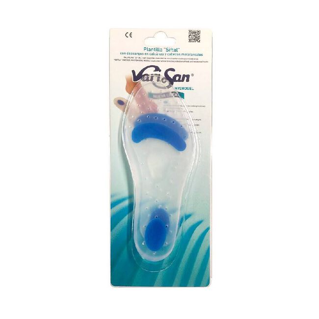 Varisan Plantilla Siftal Hydrogel Talla 1, 1 Par