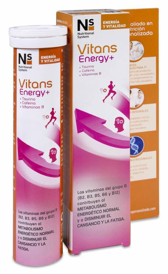 Ns Vitans Energy+, 20 Comprimidos
