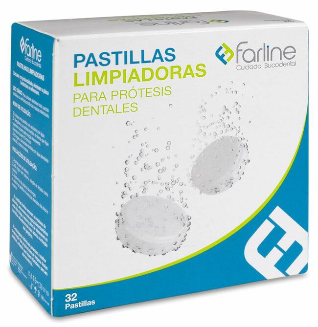 Farline Pastillas Limpiadoras, 32 Uds