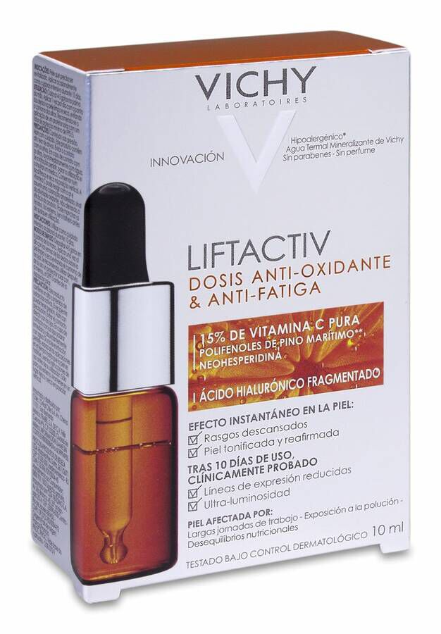 Vichy Liftactiv Antioxidante & Antifatiga, 10 ml