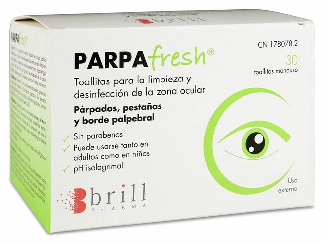 ParpaFresh Limpieza Ocular, 30 Uds