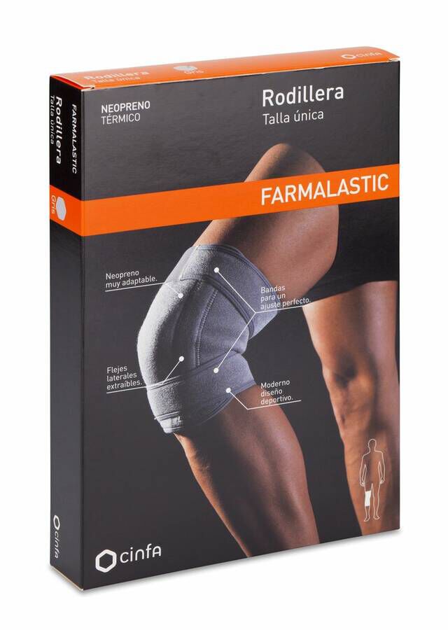 Farmalastic Rodillera Neopreno Talla Única, 1 Ud