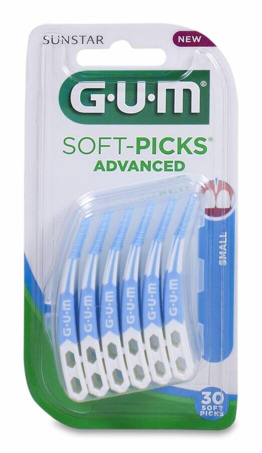 GUM Soft-Picks Advanced Small, 30 Uds