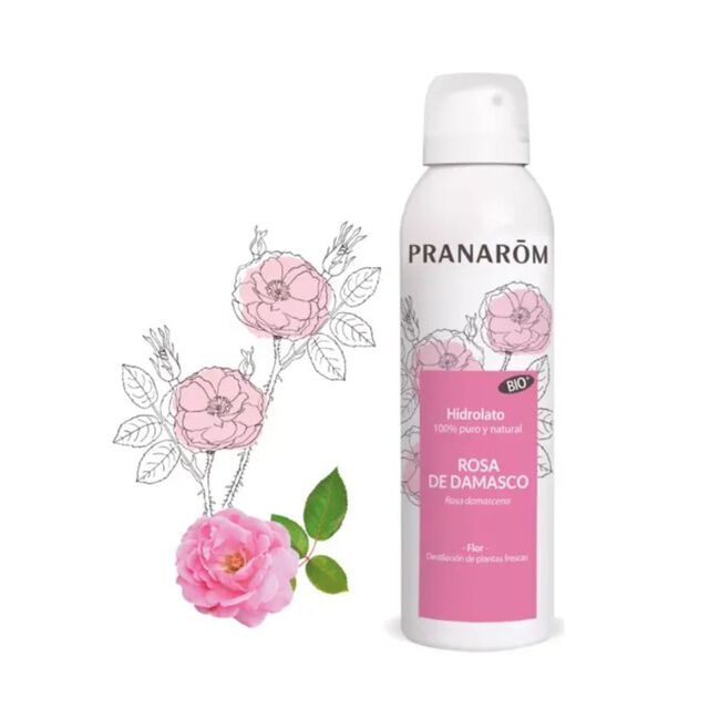 Pranarom Hidrolato Rosa de Damasco, 150 ml