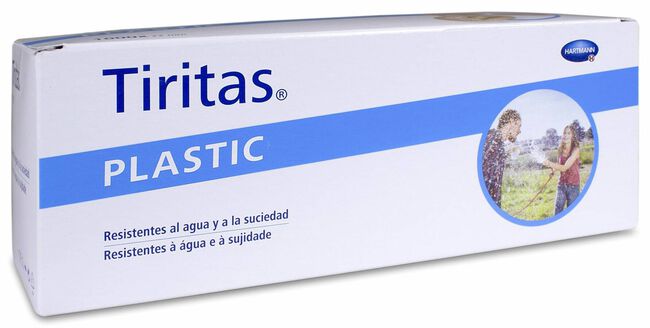 Tiritas Plastic Redondas, 1000 Uds