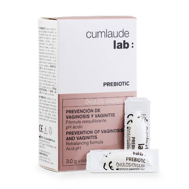 Cumlaude Lab Prebiotic Óvulos Vaginales, 10 Óvulos