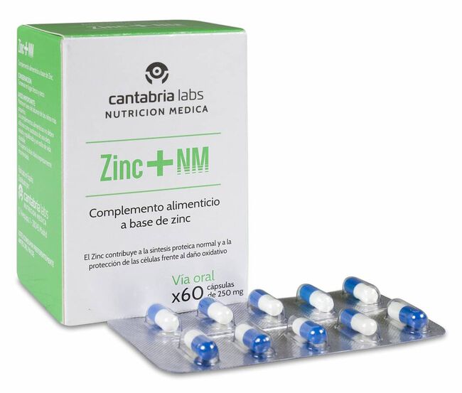 NM Zinc +, 60 Cápsulas