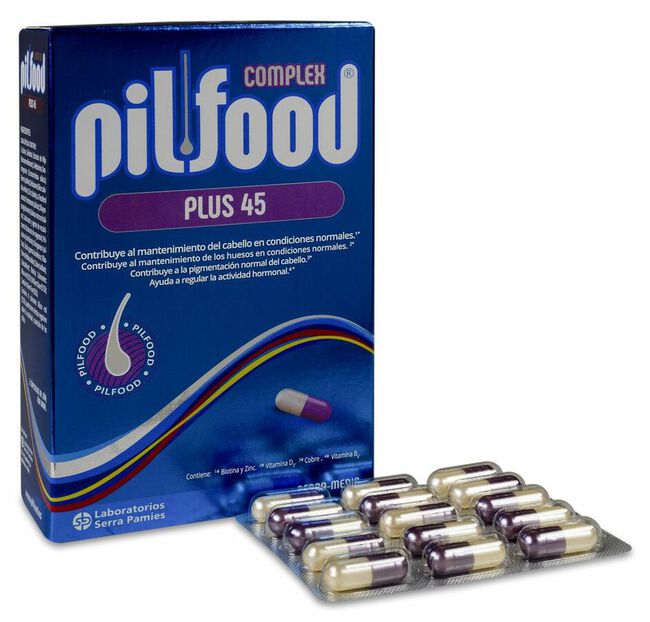 Pilfood Complex Plus 45, 90 Cápsulas
