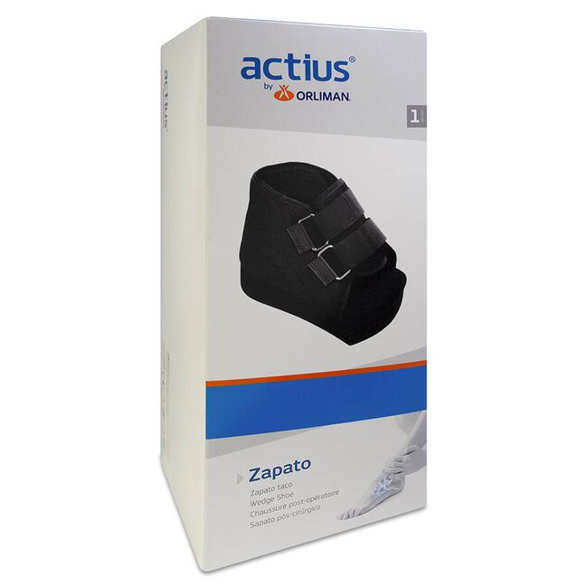 Actius Zapato Taco ACP932 Talla 2, 1 Unidad