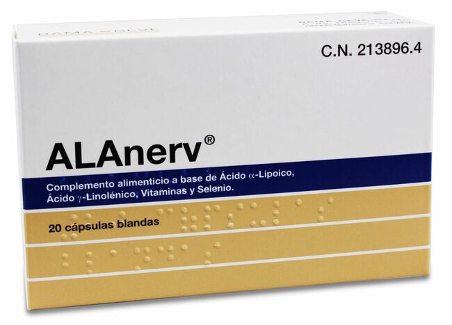 Alanerv, 20 Cápsulas