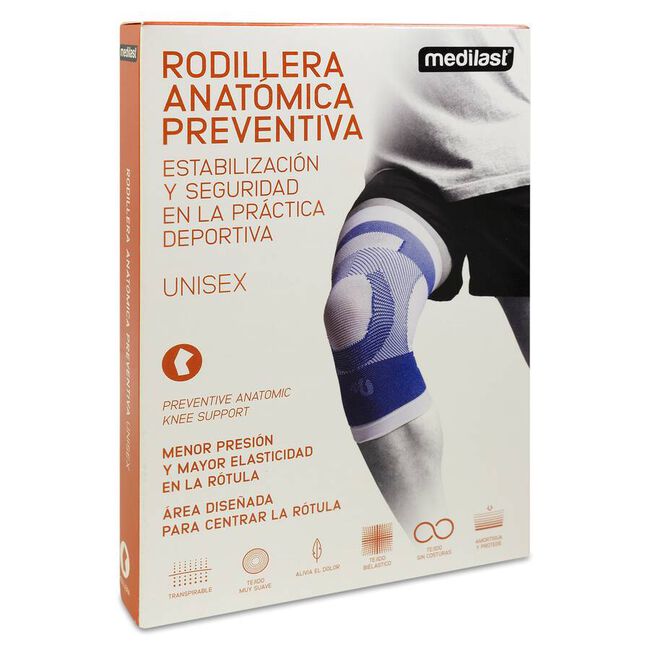 Medilast New Concepts Rodillera Preventiva Talla XL, 1 Ud