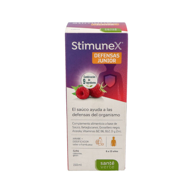 Santé Verte Stimunex Defensas Junior, 150 ml