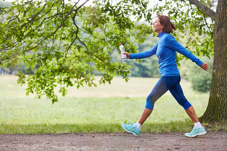 ¿Cómo reducir el riesgo de diabetes tipo 2 mientras caminas?