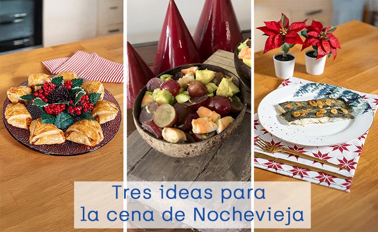 Tres recetas saludables y ligeras para triunfar en la cena de Fin de Año
