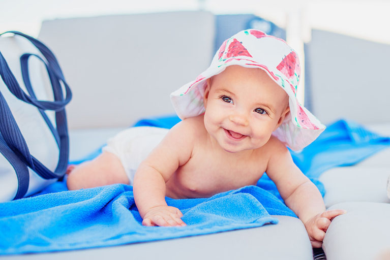 El primer verano de tu bebé, con todo bajo control