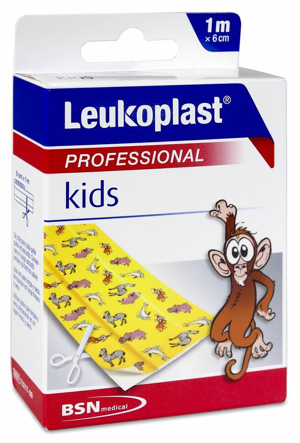 Leukoplast Kids Zoo, 6 cm x 1 m image number null