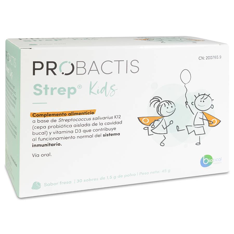 Comprar Botical Health Probactis Strep Kids, 30 sobres