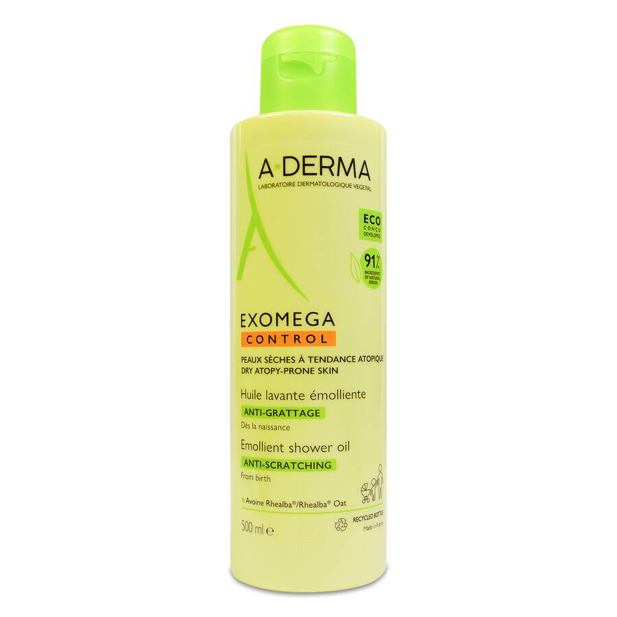 A-Derma Exomega Aceite de Ducha y Baño, 500 ml image number null