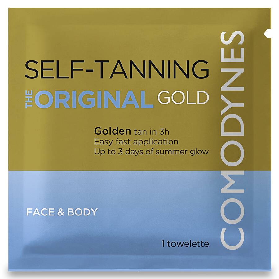 Comodynes Self-Tanning Color Uniforme Natural Toallitas, 8 Uds image number null