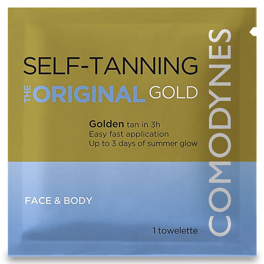 Comodynes Self-Tanning Color Uniforme Natural Toallitas, 8 Uds image number null