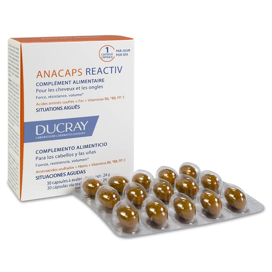 Ducray Anacaps Tri-Activ, 30 Cápsulas image number null