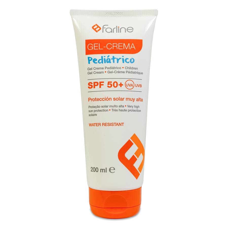 Farline Gel-Crema Pediátrico SPF 50+, 200 ml image number null