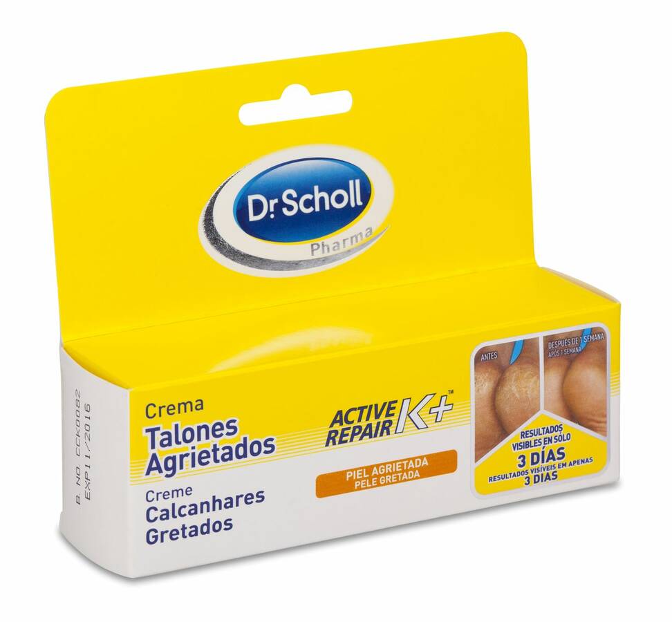 Scholl Crema Talones Agrietados con Active Repair K+, 60 ml image number null